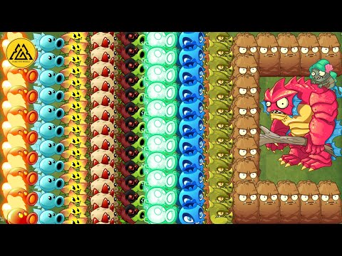 Pvz 2 Every plant Use 10 Projectile Vs Deep Sea Gargantuar