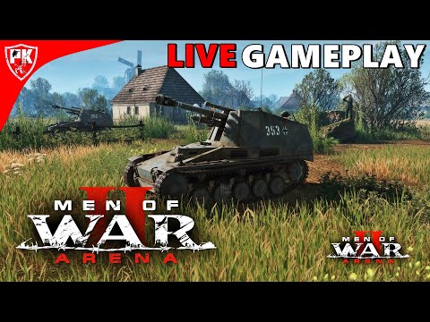 Men Of War 2: Arena | LIVE GAMEPLAY