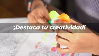 Preview video - Nuestro resaltador eco-friendly hecho con paja de trigo, te ayudará a destacar tus mejores ideas💡¡Sus colores vivos te ofrecen variedad y durabilidad!🖊️🌸