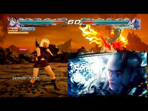 333_3 Kunimitsu Ryona vs Devil Kazumi - Tekken 7 ( Anakin x24 ) sin Grafica