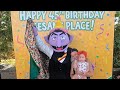 Sesame Place 45th Birthday Valentina S 1st Visit Sesameplace Pennsylvania Summer