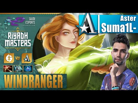 EG vs ASTER | THIS IS HOW YOU WIN MID LANE WITH 7.33E WINDRANGER 😮 | RIYADH MASTERS 2023 Highlights