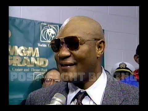George Foreman vs Michael Moorer post-fight (November 5, 1994)