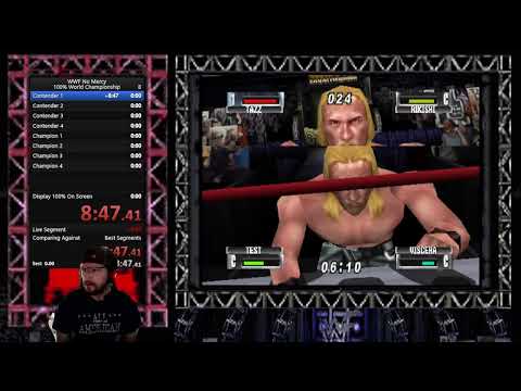 World Record: WWF No Mercy - World Championship 100%