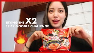 Summer Vacation Vlog! (Travel Skincare, x2 Spicy Noodle Challenge) | Michelle Choi