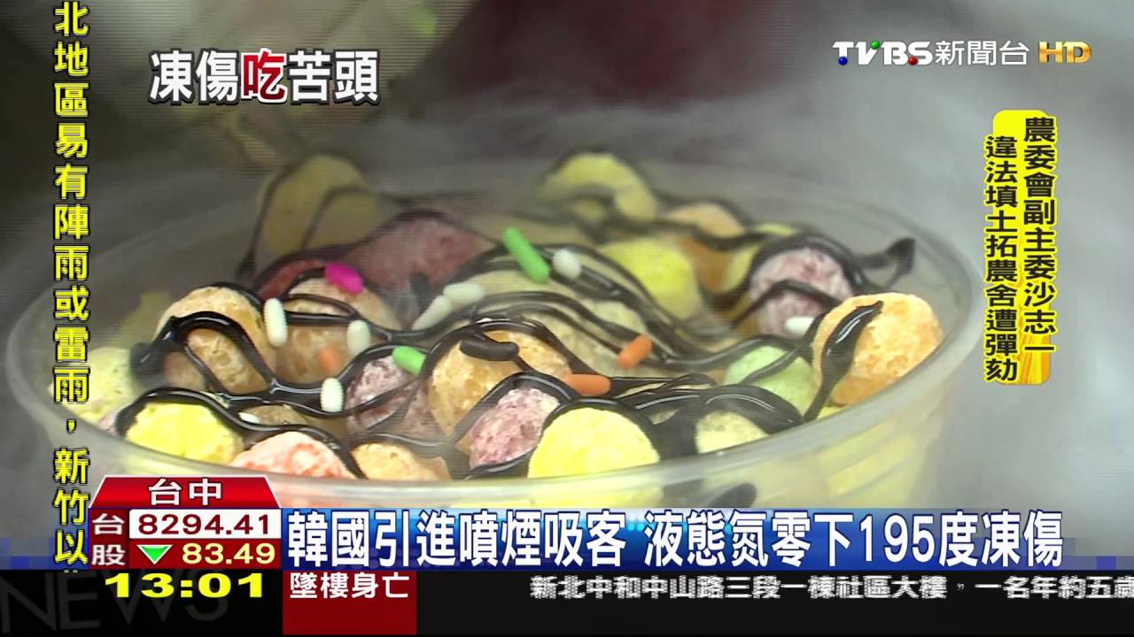 吃了噴煙！逢甲夜市「沁煙餅」凍傷嘴破洞