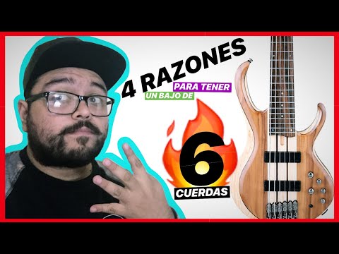 4 Razones por las que DEBES tener un bajo de 6 CUERDAS