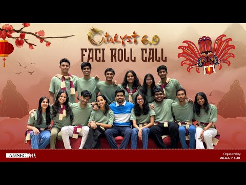 18 Wannam | Catalyst 6.0 Faci Roll Call | AIESEC in SLIIT