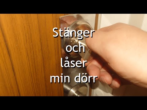 Tampongtomten - Stänger och låser min dörr (Parodi på Öppna din dörr)