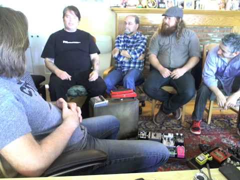 65amps Lunch with Dan Boul - Whiskey Pedal board #1 planning