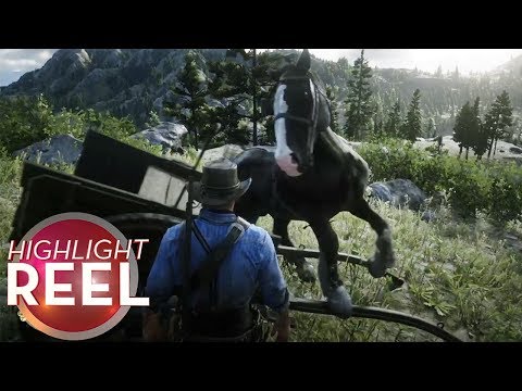 Highlight Reel #436 – Red Dead Redemption 2 Horse Is Finally Free…Oh No