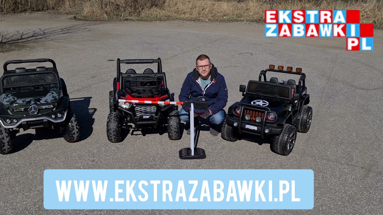 Największe najmocniejsze i najlepsze auta elektryczne tylko na EkstraZabawki podaruj dziecku radość!