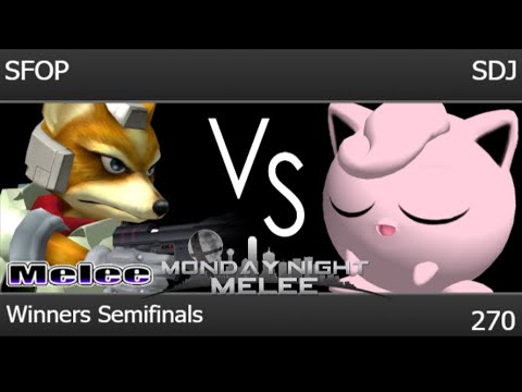 MNM 270 - TLOC | SFOP (Fox) vs SDJ (Jigglypuff) Winners Semifinals - Melee