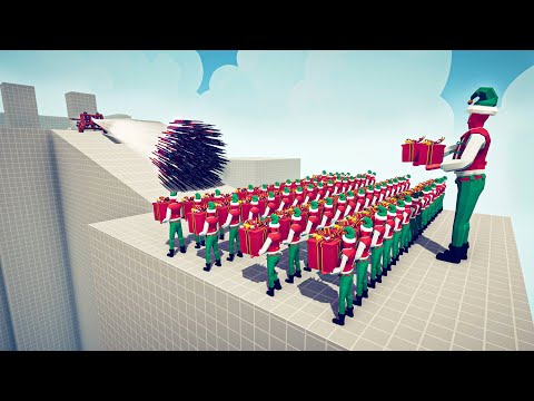 100x ELF + GIANT vs EVERY GOD - 🏹 Totally Accurate Battle Simulator TABS