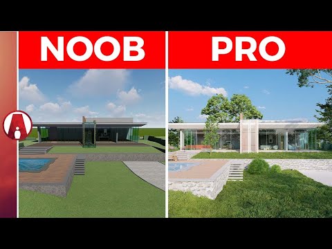 5 Levels of Exterior Rendering in Lumion