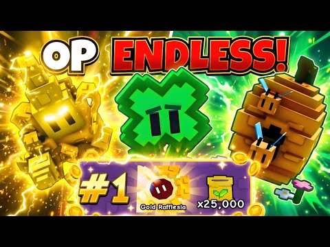 Can Our OP Endless Team Top TOXIC FACILITY Leaderboards in Garden Tower Defense!