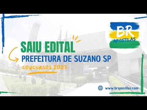 Apostila PREFEITURA DE SUZANO SP 2023 Assistente Jurídico