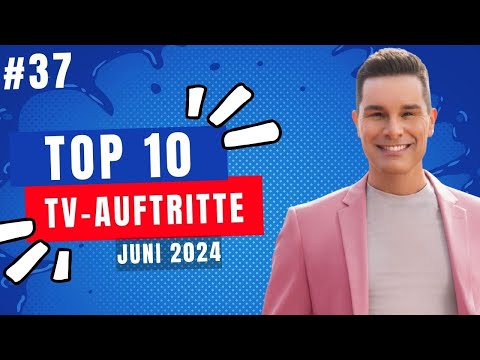 TOP 10 TV-AUFTRITTE ❤ Die Schlager Charts der Woche ❤ Juni 2024 ❤ #37