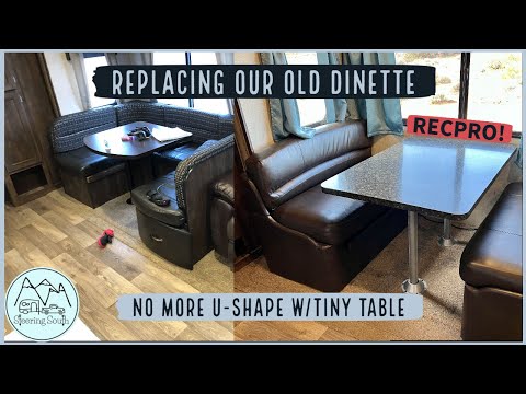 Installing RecPro 44\" Dinette