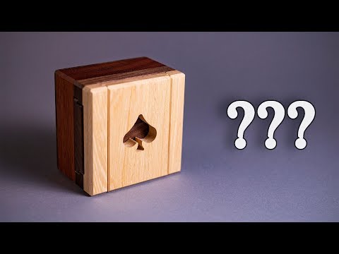 The Secret of the Ingenious Spade Case Trick Box!!
