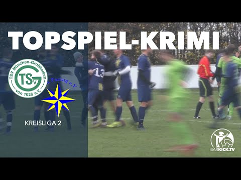 Topspielkrimi der Extraklasse | TSV Großhadern - DJK Pasing (17.Spieltag, Kreisliga 2)