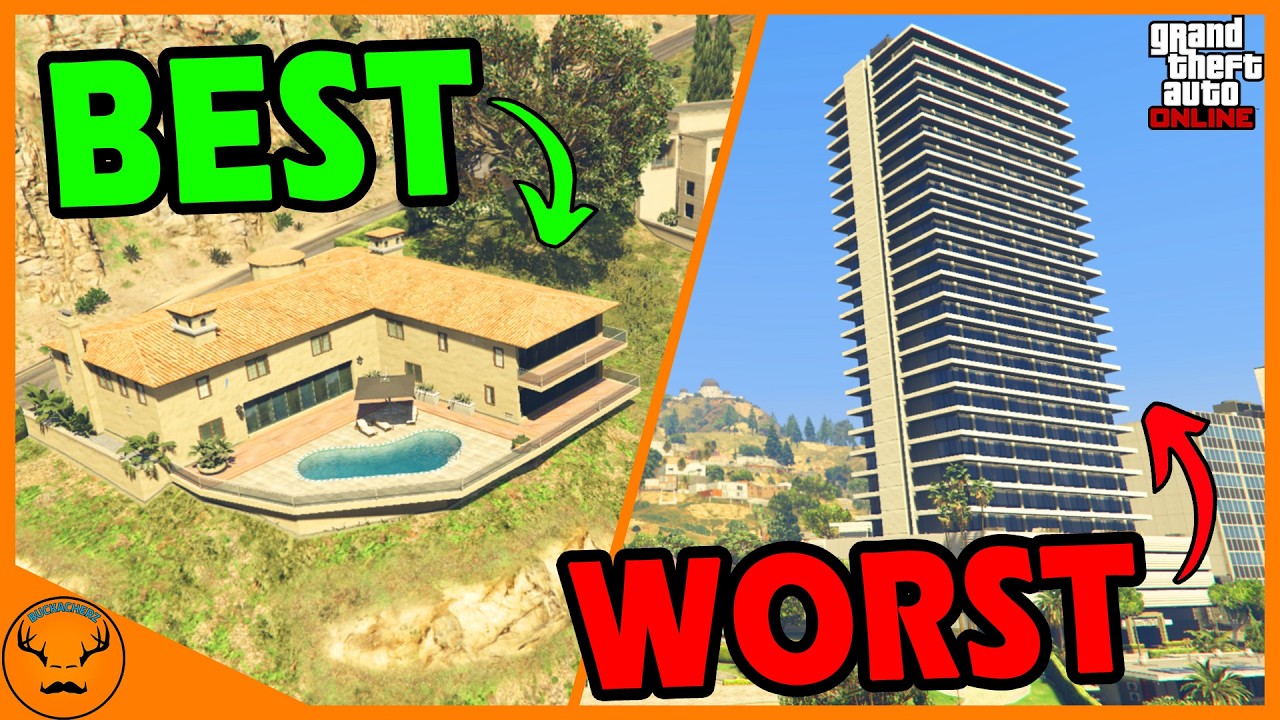 Ranking Every Apartment in GTA Online