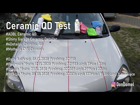 ADBL Ceramic QD vs Mothers CMX - Update - po 1226km i 91 dniach
