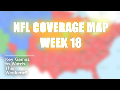 Nfl Games Today Tv Schedule Map Week 18