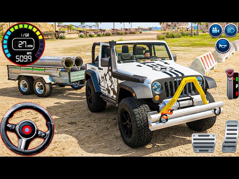 Cargo Jeep Simulator 2026 3D: new 4x4 jeep driving SUV multi-level - jeep game android gameplay