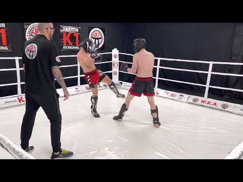 WKA Amateur English Cruiserweight Title ( K1-Rules ) : Marc Blan vs Niall Miller - Round 3.