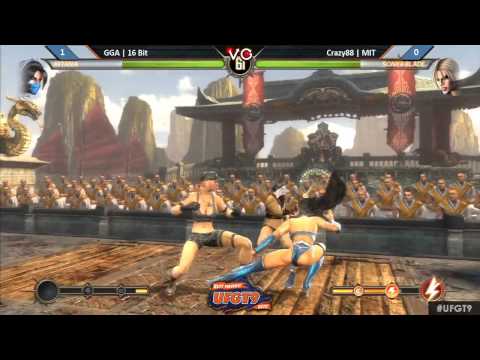 UFGT9 - Crazy88 | MIT Vs. GGA | 16 Bit - MK9 Losers Semi Finals