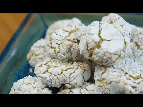 Paste di mandorla al Pistacchio | Italienisches Mandelgebรคck mit Pistazien - vegan, glutenfrei