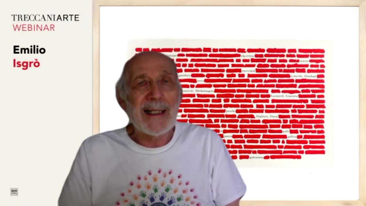 Treccani Webinar - Emilio Isgrò