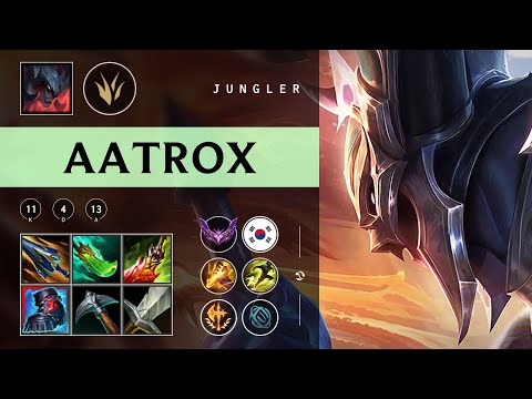Aatrox Jungle vs Lee Sin - KR Master Patch 25.23