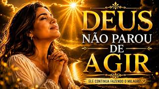 DEUS ESTÁ TRABALHANDO EM SEU FAVOR | Oração da Manhã