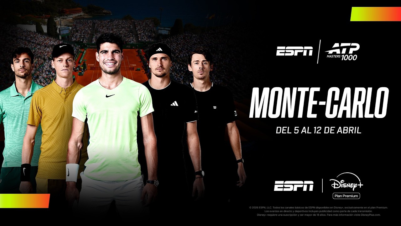🔴 EN VIVO | EMPIEZA EL MASTERS 1000 DE MONTE-CARLO | ESPN TENIS