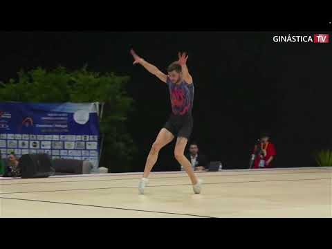 PATTERI Marcello (ITA) - SENIOR IM qualifications  Aerobic gymnastic Fig open 2024, CANTANHEDE