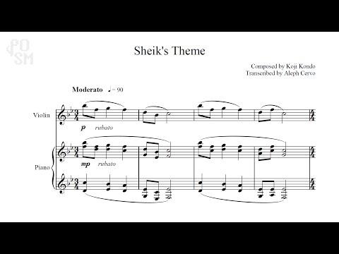 Sheik's Theme Sheet Music