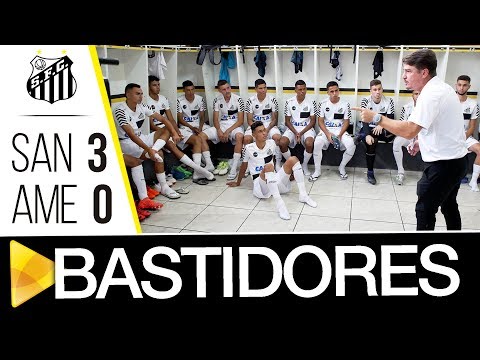 Santos 3 x 0 América-RN | BASTIDORES | Copa SP (02/01/18)