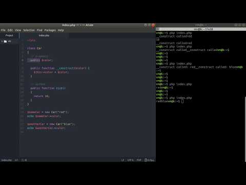 Php Oop Tutorial 2 Constructors