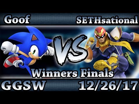 GGSW 64 - Goof (Sonic) Vs. SETHsational (C.Falcon) Smash Wii U Winners Finals - Smash 4