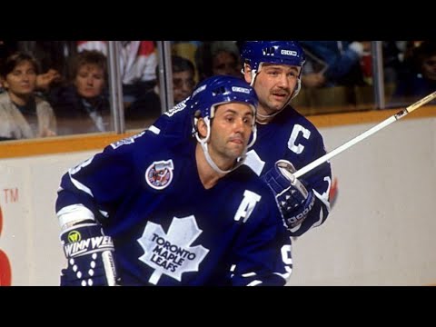 Doug Gilmour and Wendel Clark Highlights - "Welcome to the Jungle"
