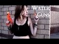 Epic Water Gun Battle! 