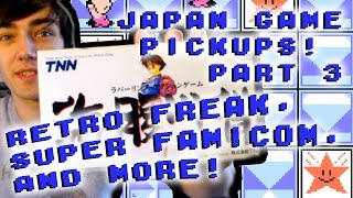 Japan Game Pickups Part 3: Retro Freak, Super Famicom, Touhou, Gamecube and More!