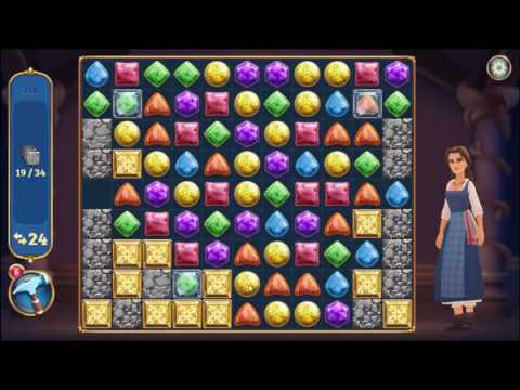 Beauty and the Beast Perfect Match Level 218 - NO BOOSTERS 👸👸👸