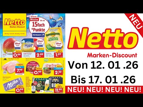 Netto Marken-Discount flyer 12.01.2026 to 17.01.2026 | Shopping DE