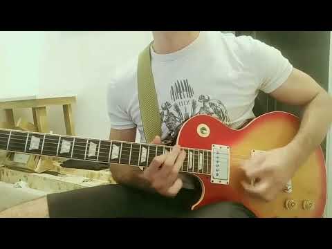 Eric Johnson pentatonic  lick using Frank Gambale picking