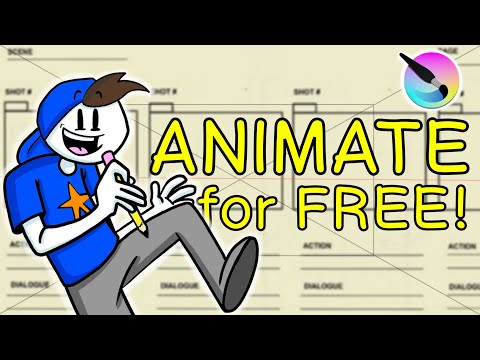 How to Animate for Free on PC! (Krita Tutorial)
