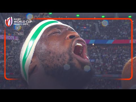 South Africa's passionate national anthem | Rugby World Cup 2023