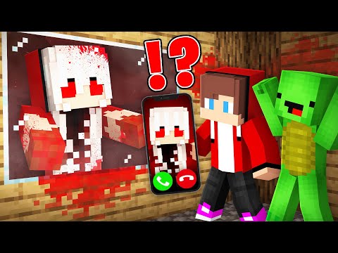 Terrifying Nighttime Call to Mikey and JJ in Minecraft